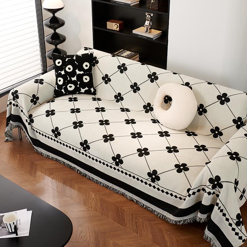 Чехол для дивана Nordic High-Card, универсальный, устойчивый к царапинам, из шенилла, на все времена года