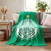 Celtic Football Club blanket Flannel Blanket Soft Cozy Plush Throw for Sofa Bed Lightweight Home Decoration
