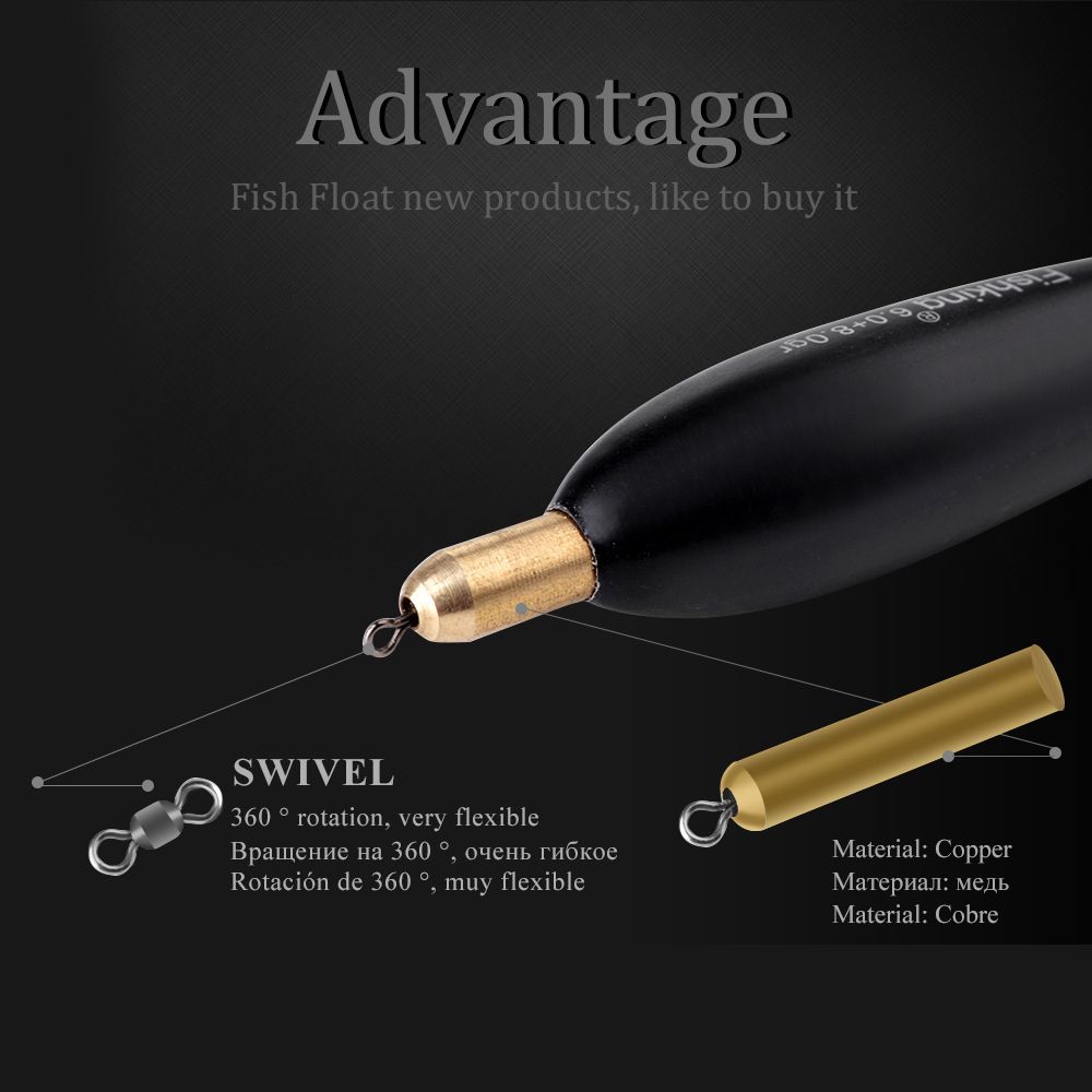 4pcs/lot Hot Portable Carp 8g-10g 24cm-26cm Paulownia Wood Fishing Floats Weight Tail Bobber