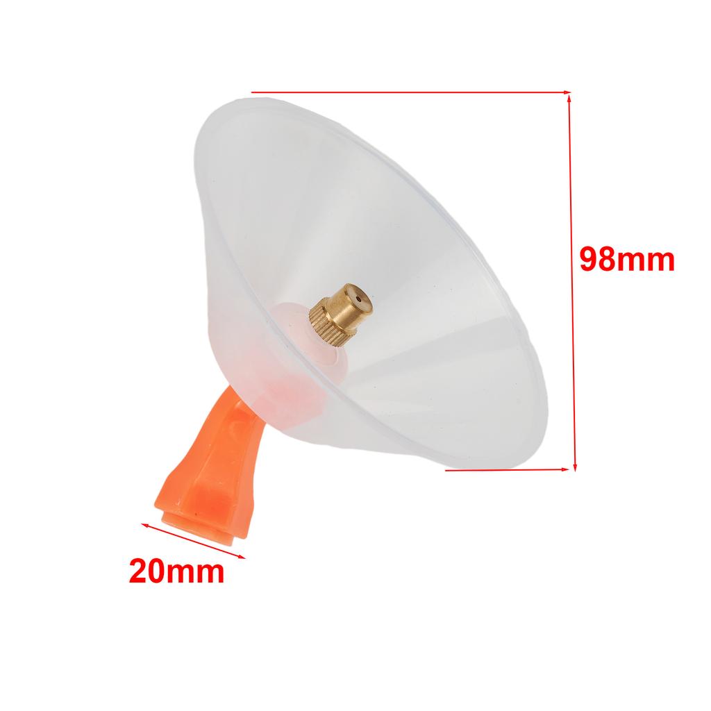 Agricultural Copper Nozzle Windproof Cover Nozzle Adjustable Garden Irrigation Grass Sprinkling Gardening Plant Watering Nozzle