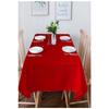 Новогодняя элегантная красная скатерть