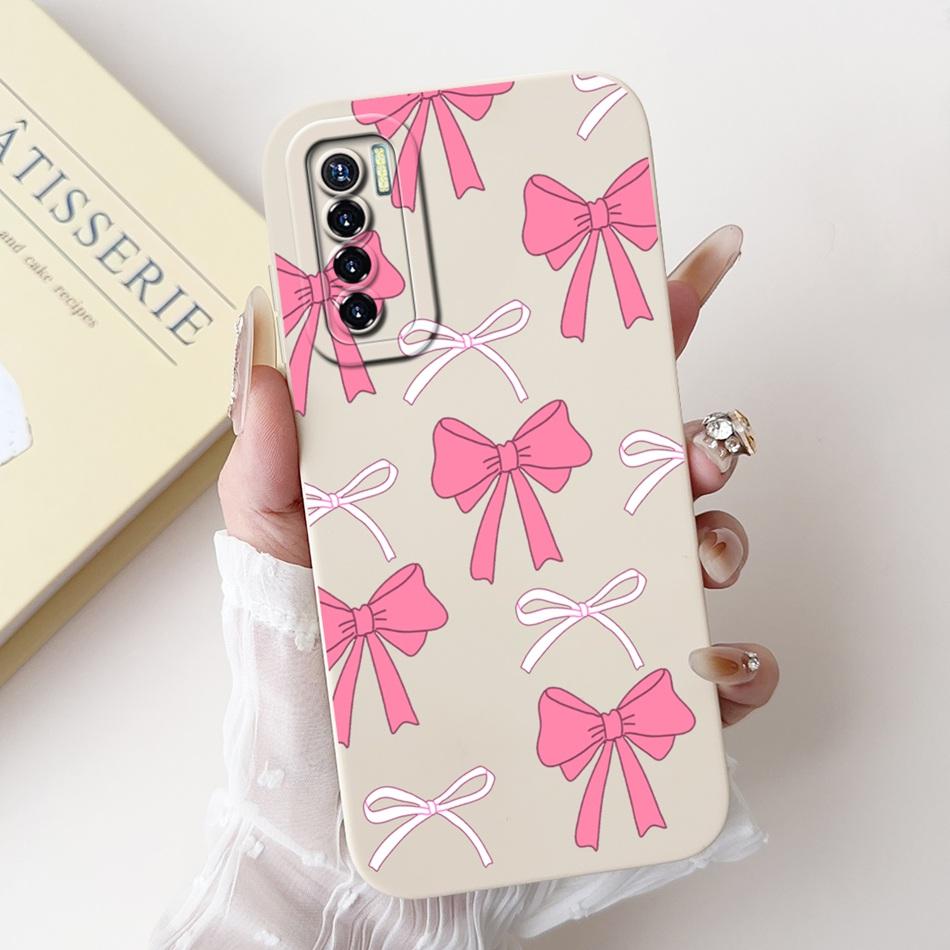Чехол для телефона Tecno Camon 17 Pro 17P Camon17 Camon17P 17Pro CG8 CG7 CG6 Элегантный Цветочный Узор Мягкий Силиконовый Ударопрочный Чехол