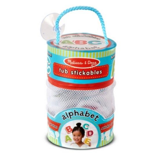 Melissa & Doug Alphabet Stick Tube Set MD31401, Korean Bath Toys