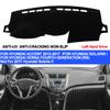 TAIJS Накладка на панель приборов автомобиля для Hyundai Accent Verna 2012 2013 2014 2015 2016 2017 Solaris Коврик на панель ПротивоУФ Противоскользящий