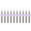 10pcs 0.3mm Cleaning Needle Nozzle Drill Bits Cleaner Tungsten Carbide 3D Printer Accessory