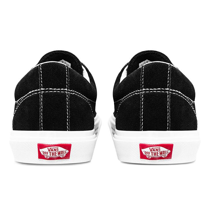 Vans Sid 'Black Suede' (Unisex) Black / True White Skateboard Shoes VN0A54F5A6O