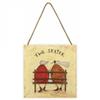 Two Seater Wooden Plaque