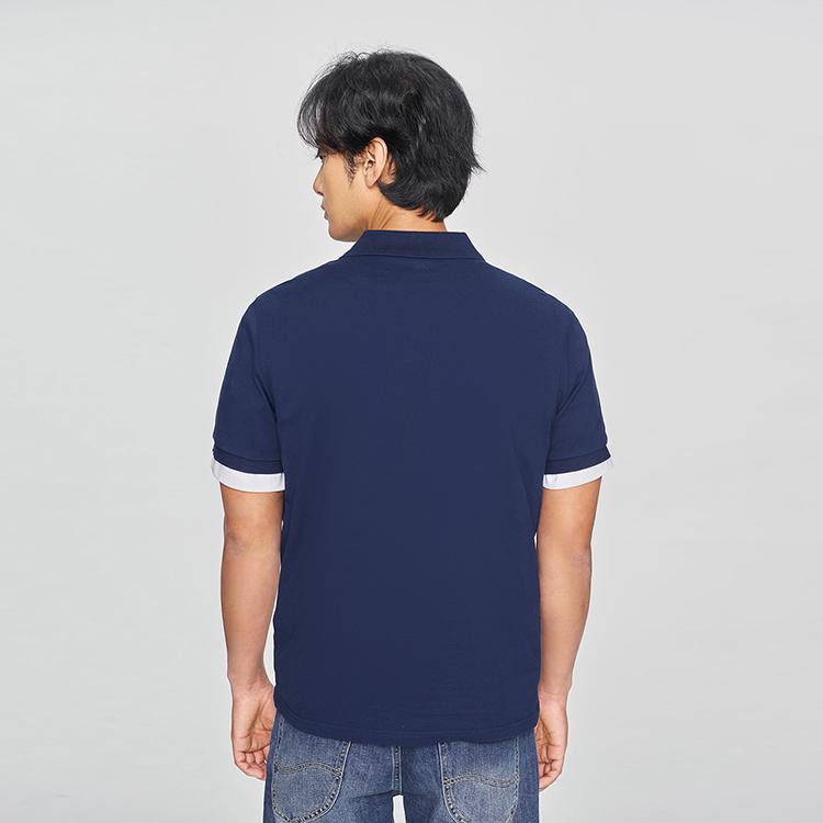 Lee SS25 Polo Shirt Men's Dark Navy Blue LMT0104054CJ00FA05179