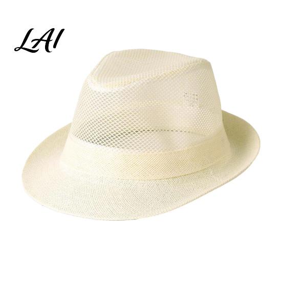 UV Protection Summer Hat Men's Breathable Sun Hat Mesh Wide Brim Fishing Cap for Middle Waterproof Aged Lightweight Foldable Outdoor Beach