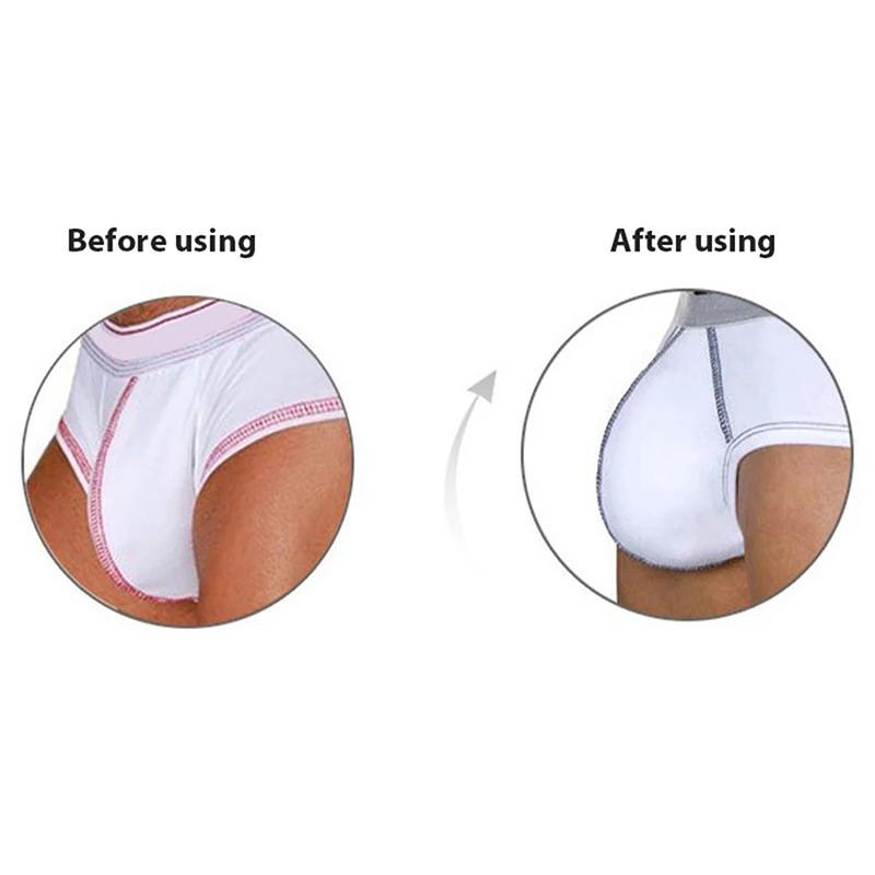 Мужские 3D силиконовые мешочки Gaff Pads Нижнее белье Вставки Crotch Enhancer Защитное снаряжение для катания на лыжах Спортивные танцы Трансвеститы