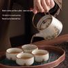 Jiumuqing Ru Kiln Ceramic Kung Fu Tea Set