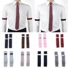 3Pairs Non-slip Shirt Armband Sleeve Adjustable Business Arm Band Sleeve Garter Strap Unisex