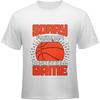 Solid Color For Unisex Crew Neck Tshirt Plus Size Teeshirt Sorry For What I Said During The Basketball Game Minimalist Unisex Tops