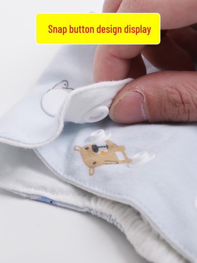 Детский водонепроницаемый подгузник из чистого хлопка и моющиеся тренировочные трусики