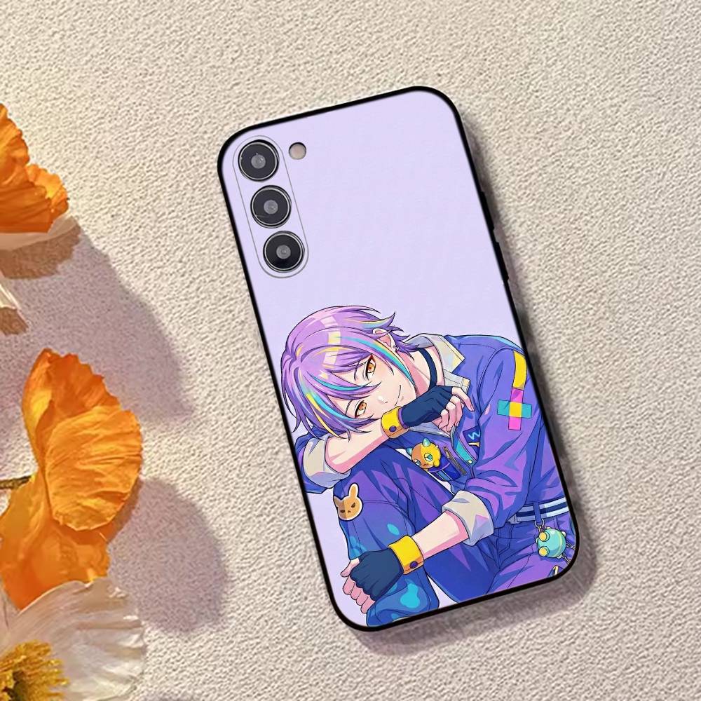 Rui Kamishiro Game Project Sekai Чехол для телефона Samsung Galaxy A73, A72, A71, A70, A53, A52, A51, Другие Мягкий Черный Чехол