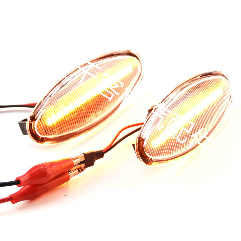 Ягуар XK8 (1997–2006 гг.) Светодиодный последовательный желтый указатель поворота, крыловой фонарь