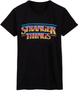 Футболка Stranger Things для взрослых, мужская, с потертым ретро-логотипом, черный наряд