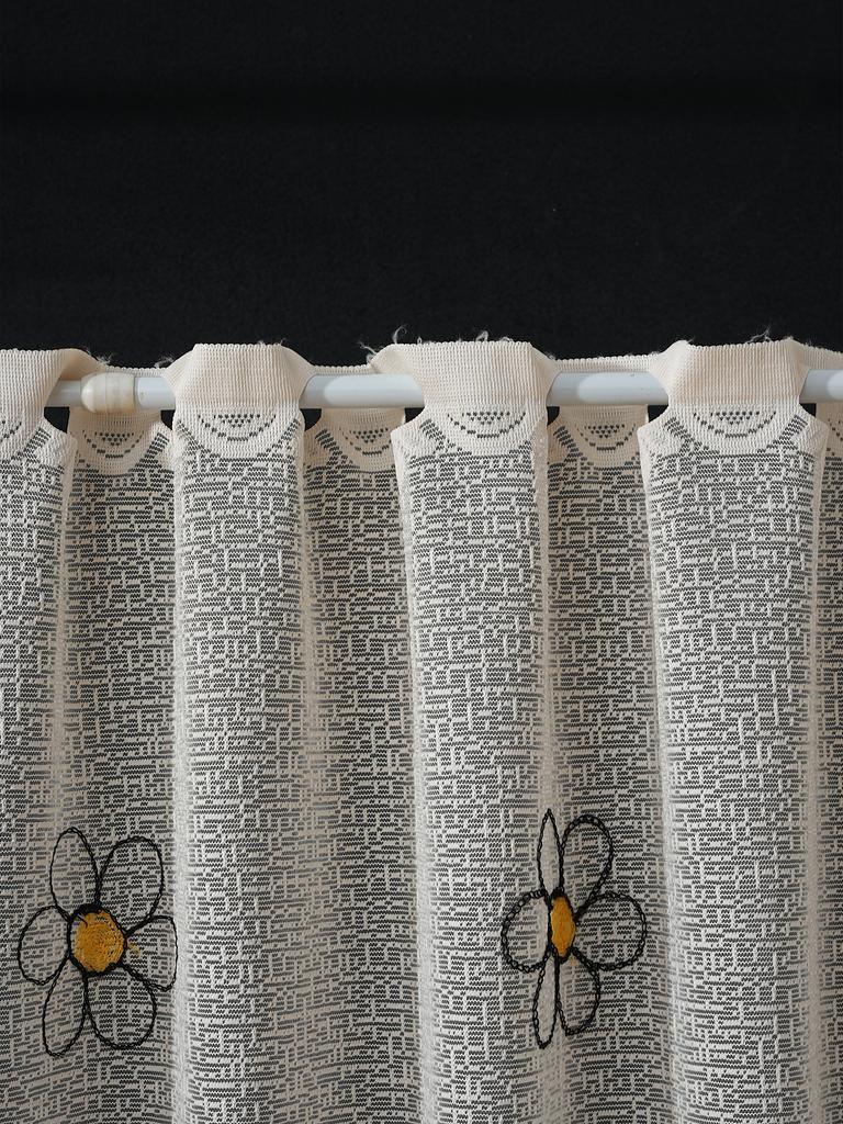 Короткие шторы в американском стиле для эркерного окна, без сверления, простой стиль, оконный экран, светопроницаемые, пылезащитные, с клубничным узором