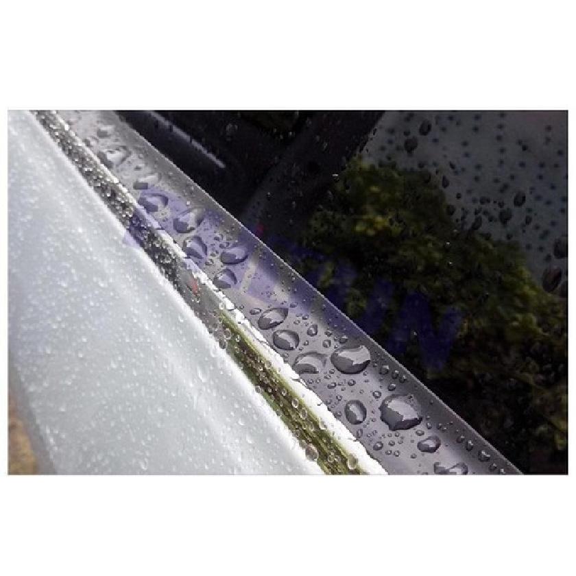 Universal Rubber Car Side Door Window Glass Seal AUX Weatherstrip 157'' x 0.6''