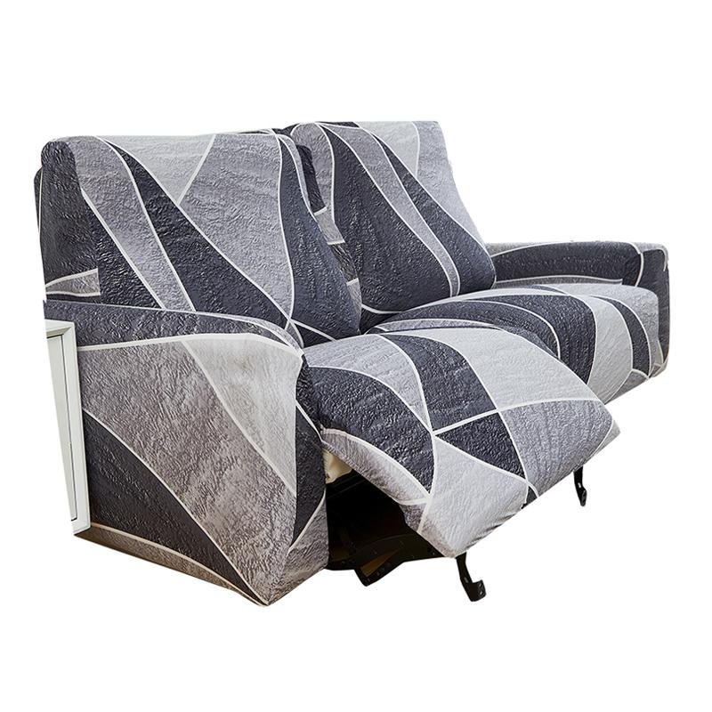 1/2/3 Seats Stretch Floral Recliner Cover Split Relax All-Inclusive Chair Cover Lounger Couch Sofa Armchair Slipcovers