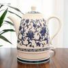 Керамический электрический чайник Jingdezhen с нагревательной пластиной из нержавеющей стали 304 для ежедневного использования