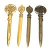 4 Pcs Letter Openers Retro Lightweight Compact Ergonomic Zinc Alloy Mail Opener Knife