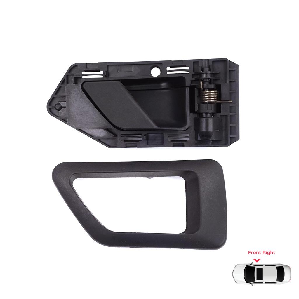 BDP1447-2 Передняя правая внутренняя ручка двери, черная для Citroen Berlingo MK1 1996-2011 Peugeot Partner MK1 1996-2015 914395