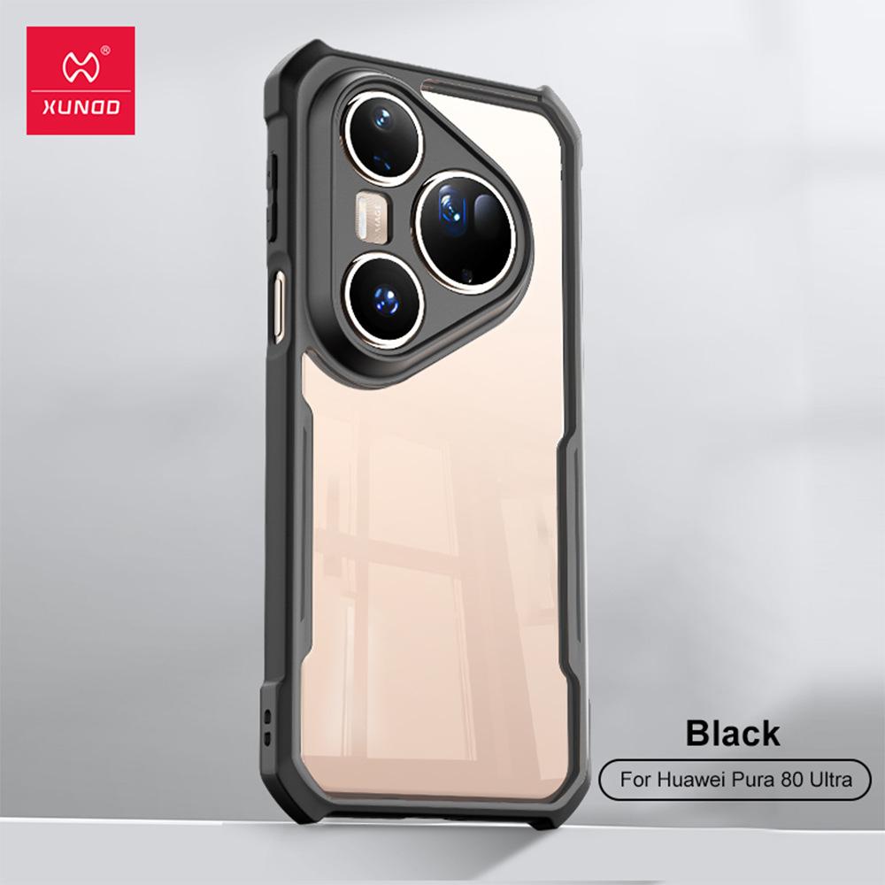 For Huawei Pura 70 80 Ultra Pura 70 80 Pro Plus Pro+ Case XUNDD Shockproof Bumper Protective Cases Transparent Phone Cover Luxury Casing