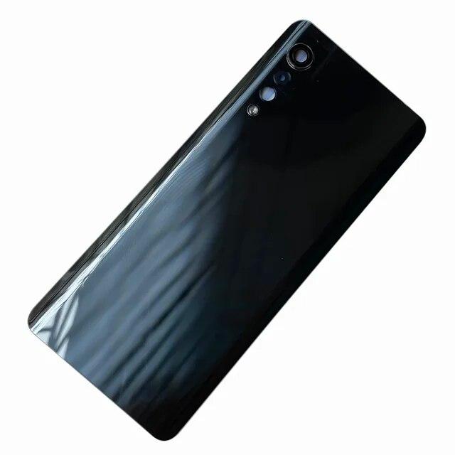 LM-G900 задняя стеклянная крышка для LG Velvet 5G, сменная задняя дверь, жесткая задняя крышка корпуса аккумулятора с объективом