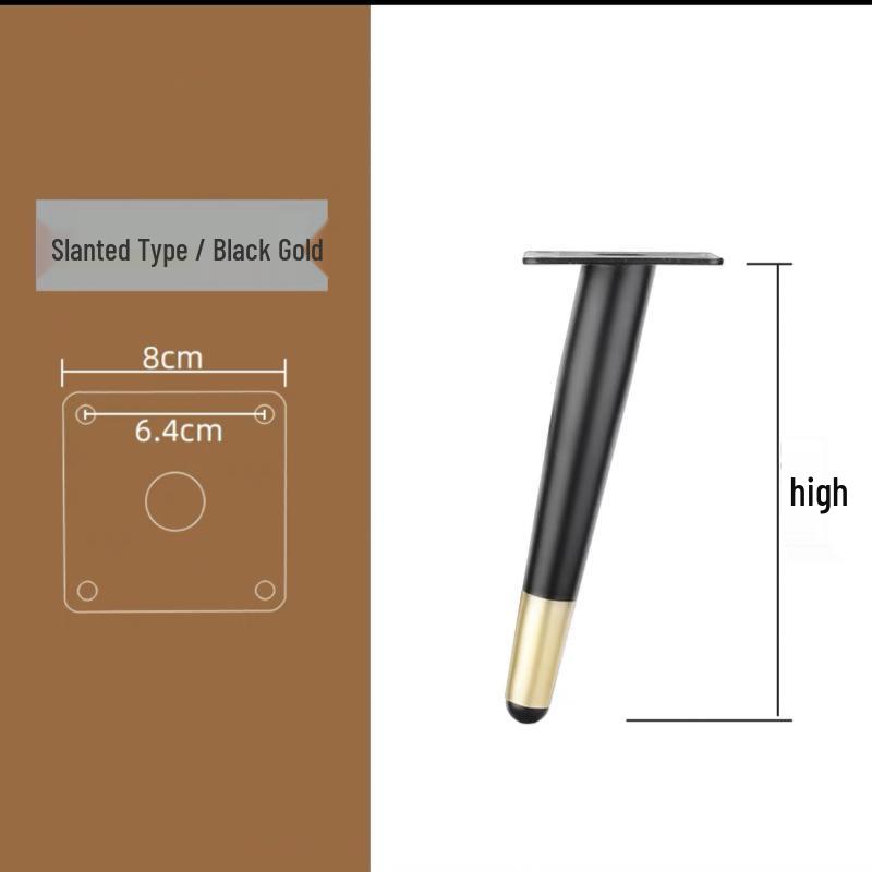 Metal Furniture Support Legs for Sofas, Cabinets, TV Stands, Tables, and Wardrobes