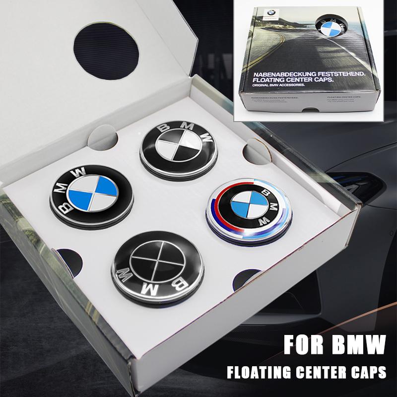 4Pcs 56mm 68mm Car Floating Wheel Center Caps For BMW M E90 E91 E92 E93 F30 F10 F11 F04 E84 E83 F25 E70 F15 E72 F16 M2 M3 M5 M6 YHLOV1