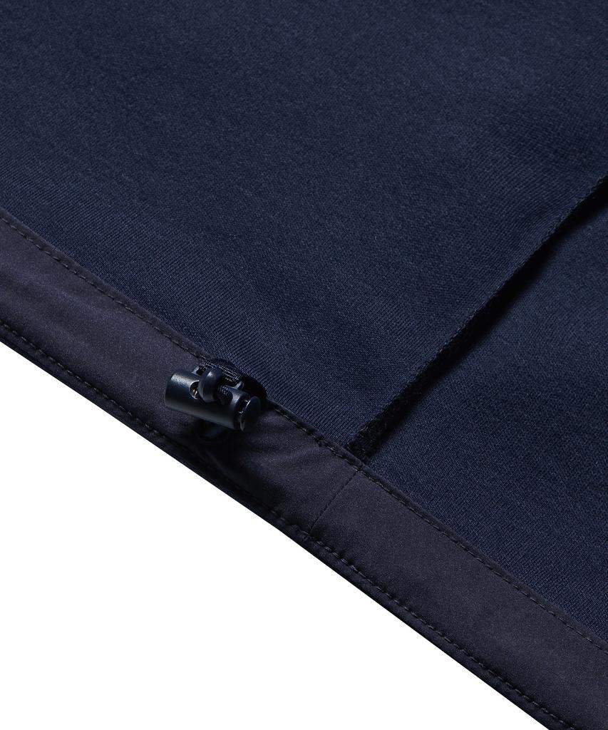 MUSINSA STANDARD Relaxed Fit Crew Neck String T-Shirt [Navy]