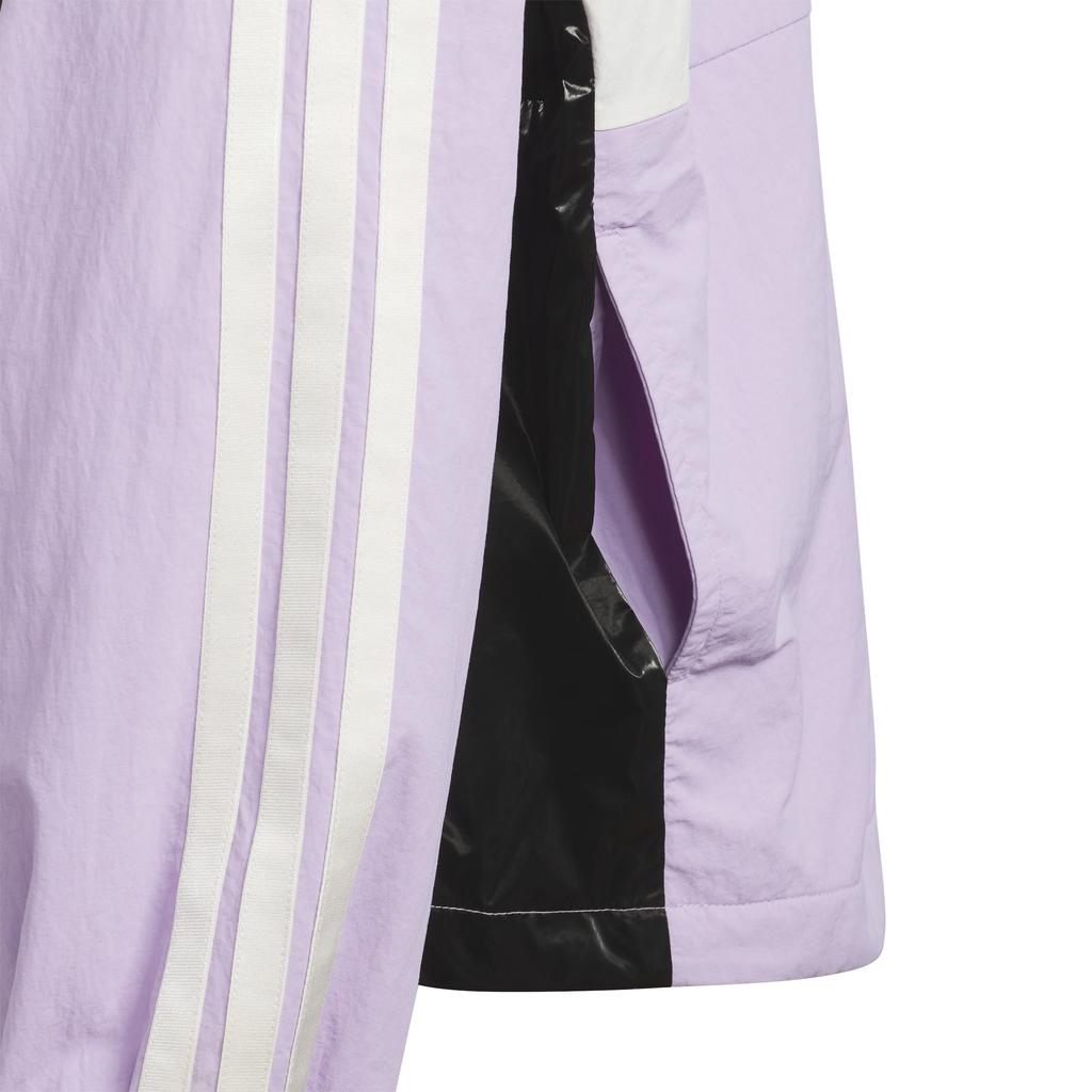 Куртка Adidas GP Woven Powder Plum Размер 140 Детская, Для девочек, WU048, (JZ8677),