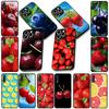 Чехол для Samsung Galaxy Note 20 9 8 S8 S10 S9 Plus A54 A33 A21S A31 M21 S10E A17 Чехол для телефона Вишня Клубника фрукт Авокадо