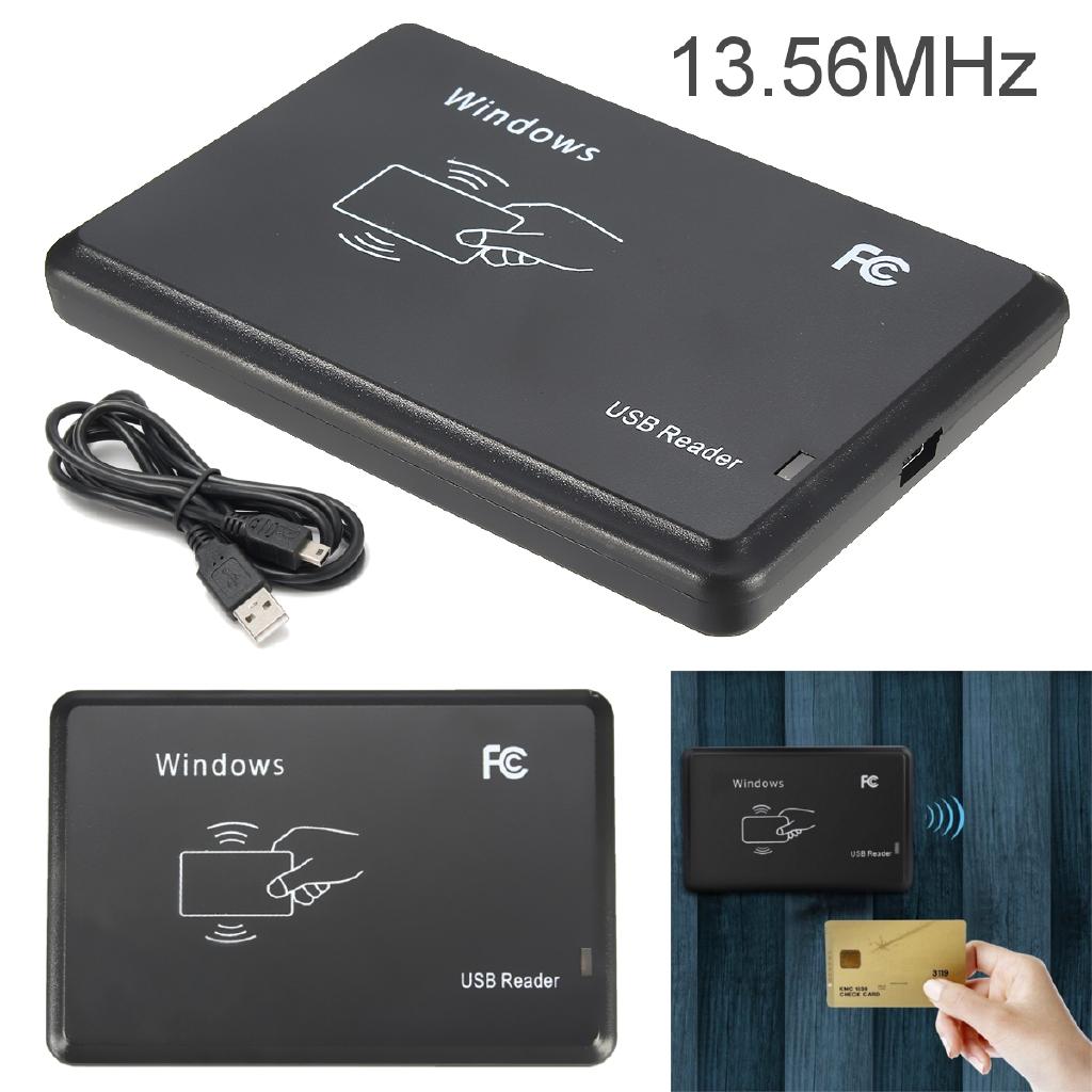 13.56 МГц 14443A с USB-кабелем Черный Новый USB M ifare RFID Бесконтактный Считыватель Карт Близости / ID-Карт