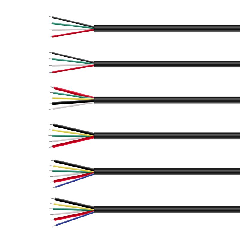 Type-c Single-head 4 5 6-core 5A Charging Data Cable Supports Otg