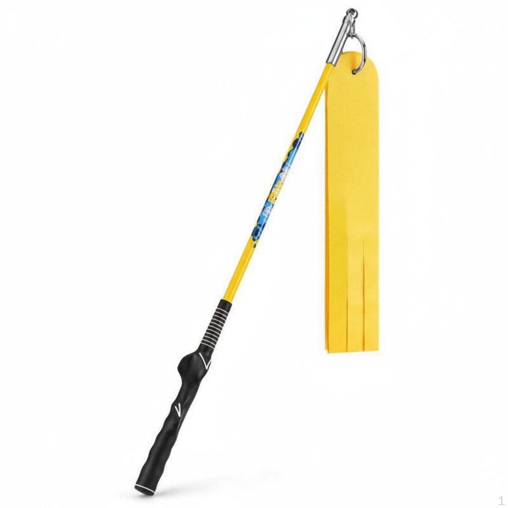 Kids Golf Swing Flexible Rod Shaft Sound Builds Muscle Memory Adjustable Weight