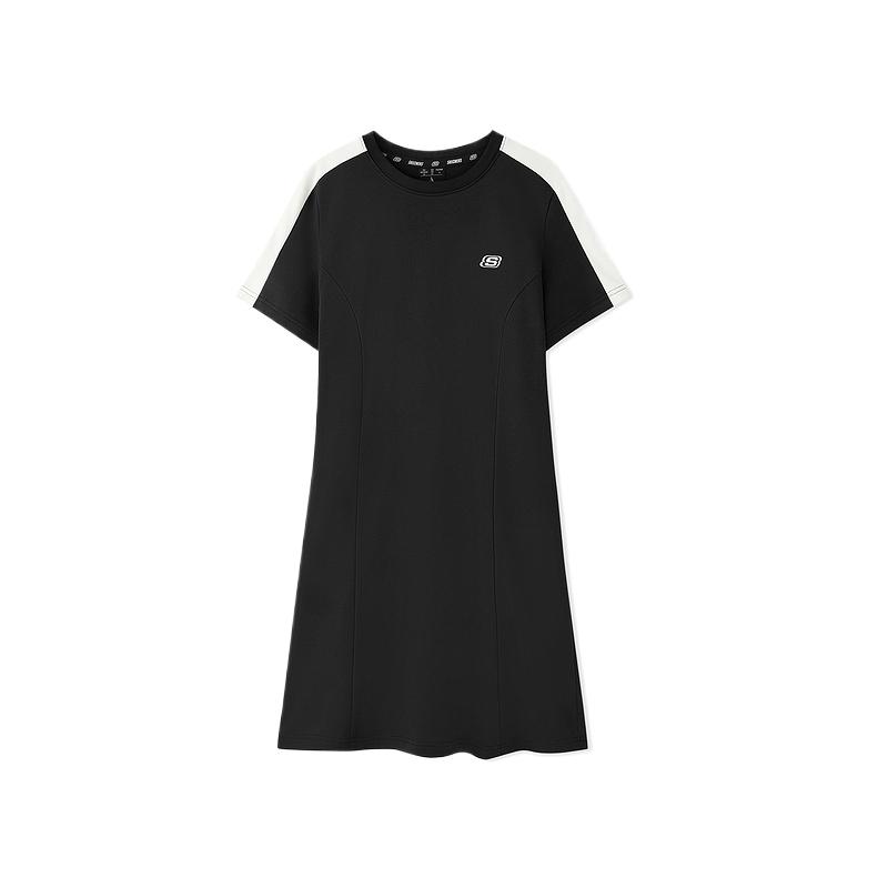 Skechers Антибактериальное Охлаждающее Платье С Коротким Рукавом Влагоотводящее Женское L226W133-0018