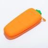 Пенал Очаровательный силиконовый пенал в форме фруктов и овощей, гладкая сумка для хранения ручек на молнии для школы