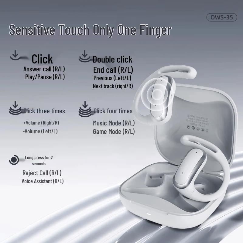 Newman OWS-35 Hi-Res Bluetooth-наушники с открытым дизайном