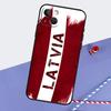 Чехол для телефона с флагом Латвии для iPhone 16 Pro 15 Pro 11 12 13 14 Pro Max Mini XR 16e 15 16 Plus Защитный корпус