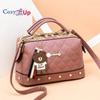 Cozy Up Crossbody Bags for Women Leather Quilted Shoulder Bag with Chain Strap Trendy Clutch Satchel Ladies Evening Bag