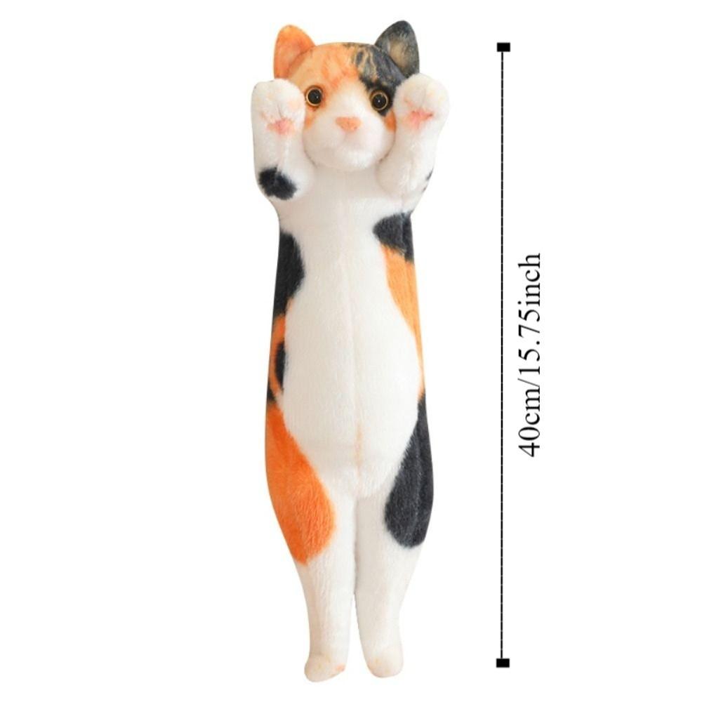 PP Cotton Stuffed Cat Plush Doll Stuffed Animal Jumpping Kitten Plush Children Girl