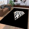 Angers SCO Logo Carpet suitable as a non-slip mat for the living room or bedroom sofa