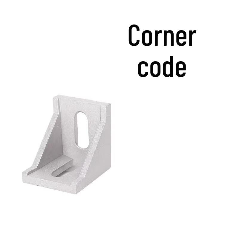 8080 Aluminum Profile Corner Brackets