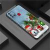 Рождественский чехол со снеговиком из мультфильма для Samsung Galaxy A52 A12 A51 A53 A33 A71 A32 A31 A21 A01 A11 A22, черный чехол из ТПУ для телефона