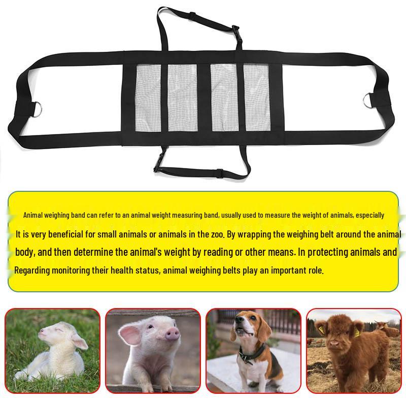 Adjustable Calf & Small Livestock Weighing Sling with Mesh Belt