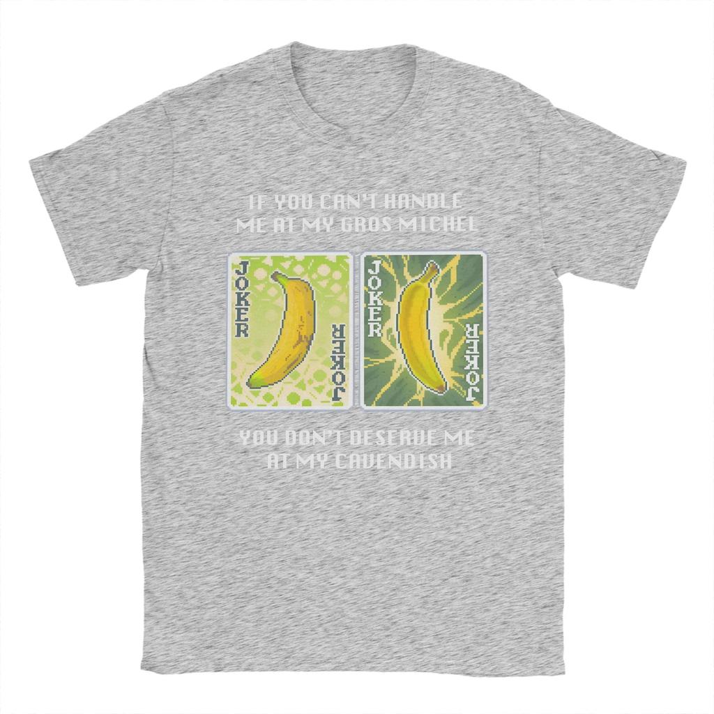 Balatro Gros Michel and Cavendish Babana Joker Gamer T-Shirt Summer T Shirts Pure Cotton Tshirt For Men's Short-Sleeve Tops