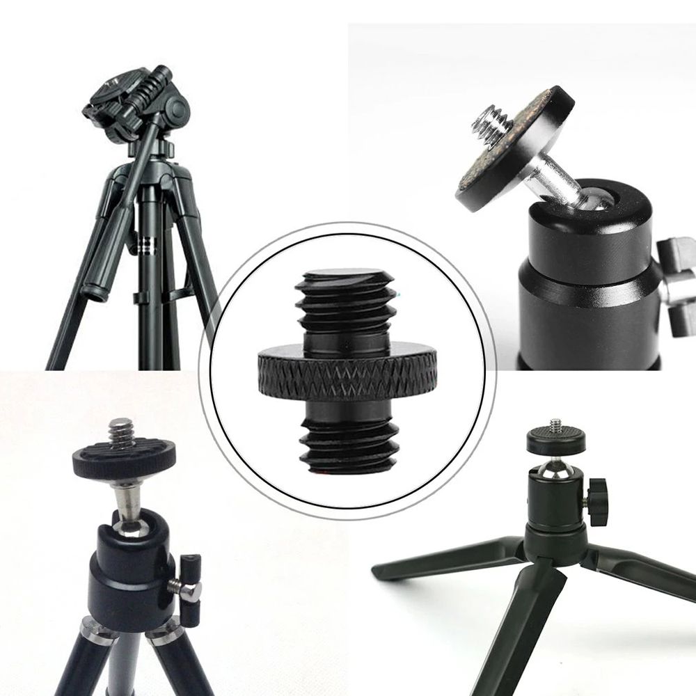 3/8" Tripod Plate Screw Tripod Mount Adapter Camera Conversion Screw Tripod Connector Tripod Screw