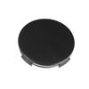 uxcell Universal Car Wheel Tire Center Hub Cap Cover 65mm Diameter 4pcs Clips 4pcs Black